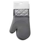 Morrisons Grey Silicone Double Oven Glove