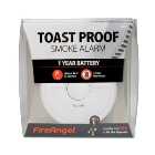 FireAngel Toast Proof Smoke Alarm 1 Year Battery