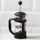 Morrisons Black Plastic Cafetiere Small 3 Cup