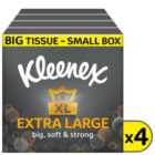 Kleenex Extra Large Compact Tissues 4 pack 4 x 44 per pack