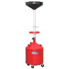 Sealey AK80D Mobile Oil Drainer 80L Manual Discharge
