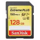 SanDisk 128GB Extreme Plus V30 SD Card (SDXC) UHS-I U3 - 150MB/s
