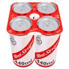 Red Stripe Jamaican Lager Beer Cans 4 x 440ml