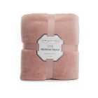 Deyongs Snuggle Touch Fleece Throw, Pink 140X180cm