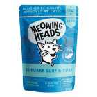 Meowing Heads Supurrr Surf & Turf Wet Cat Food Pouch 100g