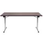Teknik Space-Folding Table with Robust 25mm Top – Wenge