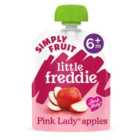 Little Freddie Pink Lady Apples Organic Pouch, 6 mths+ 70g