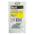 Diall Zinc-plated Carbon steel Dowel screw (Dia)4mm (L)40mm, Pack of 5
