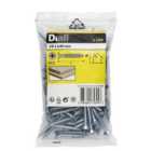 Diall Zinc-plated Carbon steel Screw (Dia)5mm (L)40mm, Pack of 100