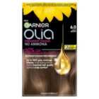 Garnier Olia 6.0 Light Brown Permanent Hair Dye