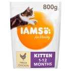 IAMS for Vitality with Chicken for Kittens, 800g
