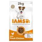 Iams For Vitality Senior Small & Medium Dog Food With Fresh Chicken 2kg