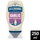 Hellmann's Garlic Squeezy Mayonnaise 250ml