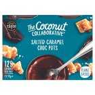 The Coconut Collab Salted Caramel Choc Pots, 4x45g