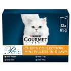 Gourmet Perle Chef's Collection In Gravy Wet Cat Food 12 x 85g