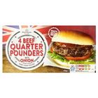 Morrisons Beef Quarter Pound Burger 454g