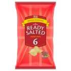Morrisons Ready Salted Flavour Crisps Multipack 6 x 25g