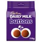 Cadbury Dairy Milk Giant Buttons Chocolate Bag 119g