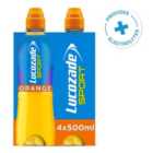 Lucozade Sport Drink Orange 4 Pack 4 x 500ml