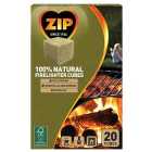Zip 100% Natural Firelighter Cubes 20 per pack