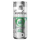 Gordons Gin & Slimline Tonic 250ml