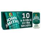 John Smith's Extra Smooth Ale Beer Cans 10 x 440ml