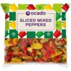 Ocado Frozen Sliced Mixed Peppers 750g