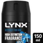 Lynx Attract For Him Body Spray Deodorant Aerosol 150ml
