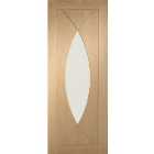 XL Joinery Pesaro Glazed Oak Patterned Pre Finished Internal Door