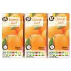 Morrisons Orange Juice from Concentrate 3 x 200ml
