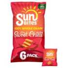 Sunbites Sun Ripened Sweet Chilli Multipack Snacks Crisps 6 x 25g
