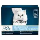 Gourmet Perle Seaside Duo in Gravy Wet Cat Food 12 x 85g