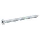 Diall Zinc-plated Carbon steel Screw (Dia)3.5mm (L)50mm, Pack of 20