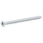 Diall Zinc-plated Carbon steel Screw (Dia)4mm (L)60mm, Pack of 20