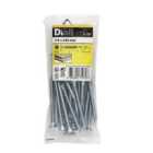 Diall Zinc-plated Carbon steel Screw (Dia)6mm (L)65mm, Pack of 20