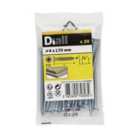 Diall Zinc-plated Carbon steel Screw (Dia)4mm (L)70mm, Pack of 20