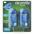 Nicorette Cools 4mg Lozenge- Icy Mint (Stop Smoking Aid)