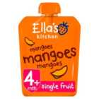 Ella's Kitchen Mangoes Mangoes First Tastes Baby Food Pouch 4+ Months 70g