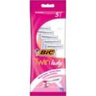 Bic Twin Lady Razors Pouch 5 per pack