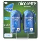 Nicorette Cools 2mg Lozenge- Icy Mint (Stop Smoking Aid) 80 per pack