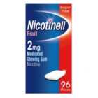 Nicotinell Nicotine Gum Stop Smoking Aid 2mg Fruit 96 per pack