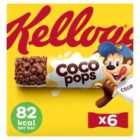 Kellogg's Coco Pops Chocolate Breakfast Cereal Bars 6 x 20g