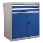 Sealey API8810 Premier Industrial 2 Drawer Double Locker Cabinet