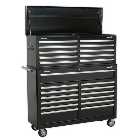 Sealey AP52COMBO2 23 Drawer Combination Tool Chest (Black)