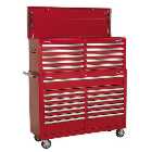 Sealey AP52COMBO1 23 Drawer Combination Tool Chest (Red)