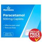 Morrisons Paracetamol 500 Mg Caplets 16 per pack