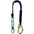UFS PROTECTS UT895 1.8m Expandable Energy Absorbing Lanyard with Scaffold Hook & Carabiner