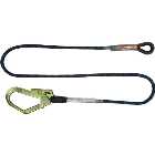 UFS PROTECTS UT210 2m Rope Lanyard with Scaffold Hook and Loop