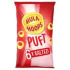 Hula Hoops Puft Salted Multipack Crisps 6 Pack 90g