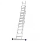 TB Davies TASKMASTER 3m - 7m 3 Section Extension Ladder with Stabiliser Bar